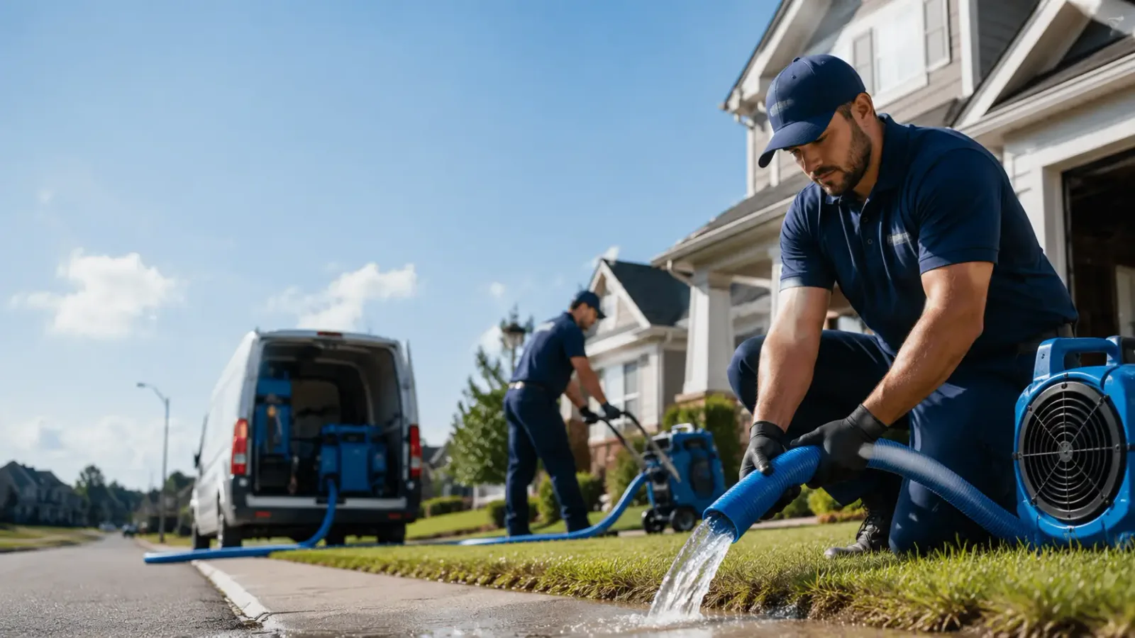 Flood Damage Restoration in Howe, IN